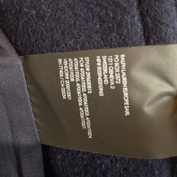 Club Monaco Daylina Coat Navy - Picture 7 of 12